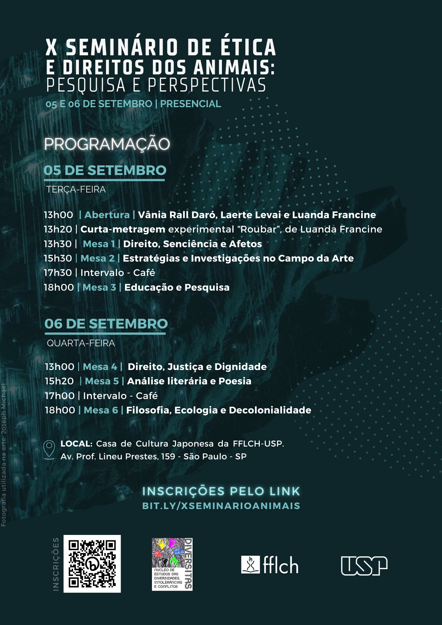 X Seminário Ética e Direitos dos Animais - Programação